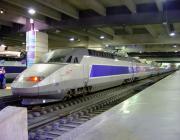 A TVG train in Paris