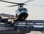 Air Charter Services  Caption: Helicopter operations during the British Grand Prix at Silverstone were used to model eVTOL urban air mobility operations