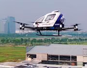 EHang is the highest-rated company in the AAM Reality Index. Credit: EHang