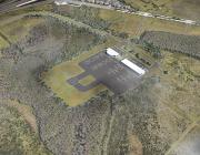 aerial shot of potential vertiport