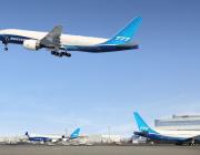 Boeing 777F inflight
