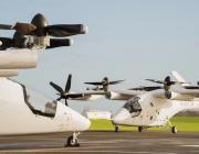 The third VX4 (foreground) is identical to the second aircraft now in flight testing