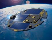 The DiskSat's flat format offers potential advantages over traditional cubic satellites Credit: Aerospace Corp.