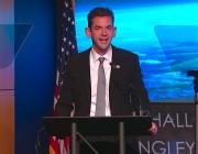 isaacman speaking at NASA town hall