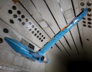 The Integrated Adaptive Wing Technology Maturation model was tested in the Transonic Dynamics Tunnel at NASA Langley Research Center