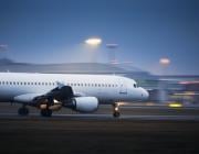 commercial aircraft on runway