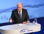 Andrius Kubilius speaking on jan 11 in sweden