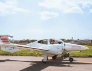 aircraft on the runway