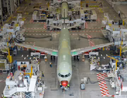 Airbus A320 frame under construction