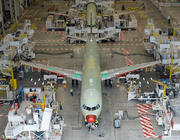 Airbus A320 frame under construction