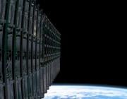 Starlink satellites about to be deployed from Falcon 9 rocket.