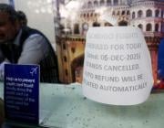 indigo flight canceled sign