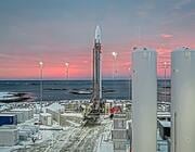 isar spectrum rocket on pad