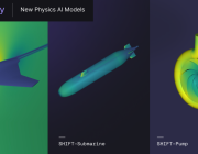 Luminary Cloud  Caption – Luminary’s physics-AI models enable rapid aerodynamic and hydrodynamic engineering analysis