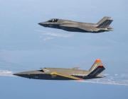 A U.S. Marine Corps F-35 flies with a Kratos XQ-58, which has been selected as its first collaborative combat aircraft. Credit: U.S. Marine Corps
