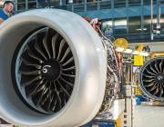 Person working on CFM International Leap