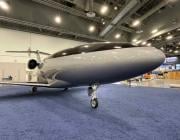 The low drag features of Otto Aerospace’s Phantom 3500 were visible on a full-scale mock-up unveiled at NBAA-BACE in October 2025. 