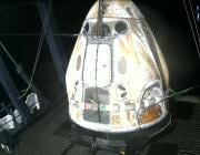 Crew-11 capsule on recovery vessel 