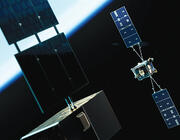 satellites in space