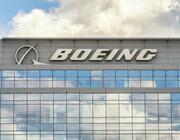 Boeing building with Boeing sign