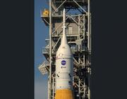 NASA is preparing for the first crewed flight test of the Lockheed-built Orion spacecraft in March. Credit: Brandon Hancock/NASA