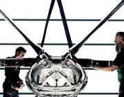 Divergent 3D printed fuselage structure 