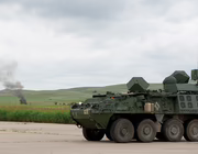 U.S. Army demonstration of a drone strike