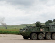 U.S. Army demonstration of a drone strike