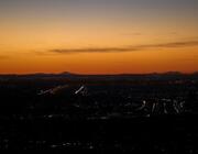 The U.S.-Mexico border as seen from El Paso. 