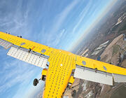 Electra EL2 in flight