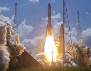 Ariane 6 rocket launching