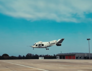 Inflync  Caption –  Inflync has conducted the first uncrewed, untethered hover flight of a full-scale demonstrator for its L600 ducted-fan eVTOL
