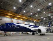 Airbus A350 in special livery 100 years of Lufthansa.