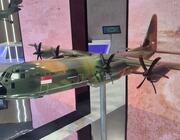hercules airlifter model at singapore airshow