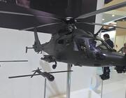 Light Armed Helicopter and ALE model at Singapore Airshow