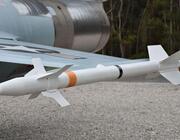 AIM-9 Sidewinder missile on a jet fighter. The Sidewinder is an air-to-air missile designed for dog-fighting. Contributor: Michael Fitzsimmons