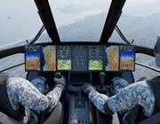 Skyryse installed its SkyOS digital flight-control system on a Sikorsky Black Hawk in 91 days from receipt of aircraft to first flight. Credit: Skyryse