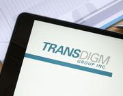 the word "Transdigm" on a tablet