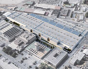 aerial view of Airbus Helicopters facility