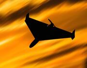 shahed drone silhouette