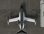 aerial view of BYA-1 and truck