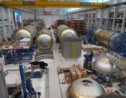 Blue Origin is ramping up production of New Glenn upper stages for its growing customer manifest.  Credit: Blue Origin