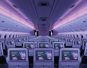 Panasonic Avionics inflight entertainment screens