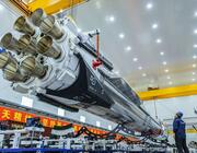 In support of its space power ambitions, China is endeavoring to build more reusable rockets  Image credit: LandSpace 