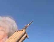 air defense missile being fired
