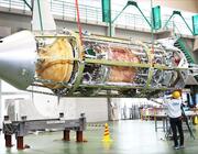 Japan Aerospace Exploration Agency  Caption – RV-X is a small experimental demonstrator for the vertical-takeoff-and-vertical-landing reusable first stage of a future launch vehicle