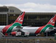 Jomo Kenyatta International airport in Nairobi