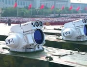 LY-1 laser weapons mounted on vehicles