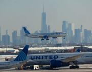 United Airlines aircraft at Newark Liberty International Airport