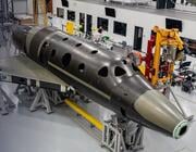 virgin galactic delta-class ship being built